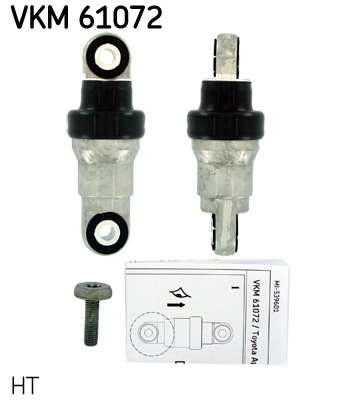 Tendicinghia, Cinghia Poly-V - VKM 61072 SKF